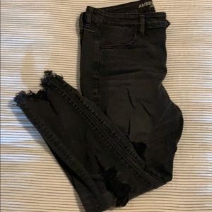 American Eagle Hi Rise Skinny Jeans